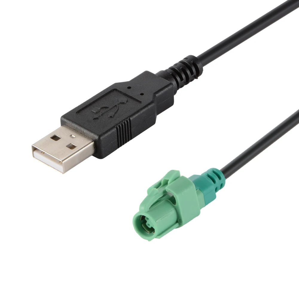 1.5 м USB 2.0 Мужской 4-контактный мужской головы Проводов Кабель-адаптер для VW Volkswagen