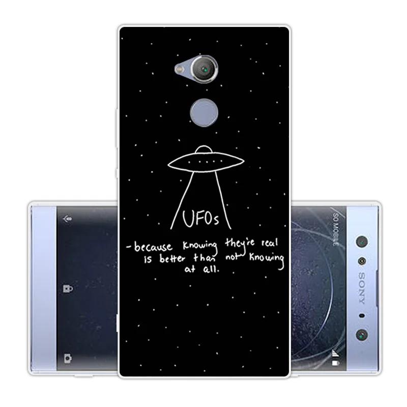 6 0 для Sony Xperia XA2 ультра Туманность чехол телефона Ультра-мягкий силиконовый TPU