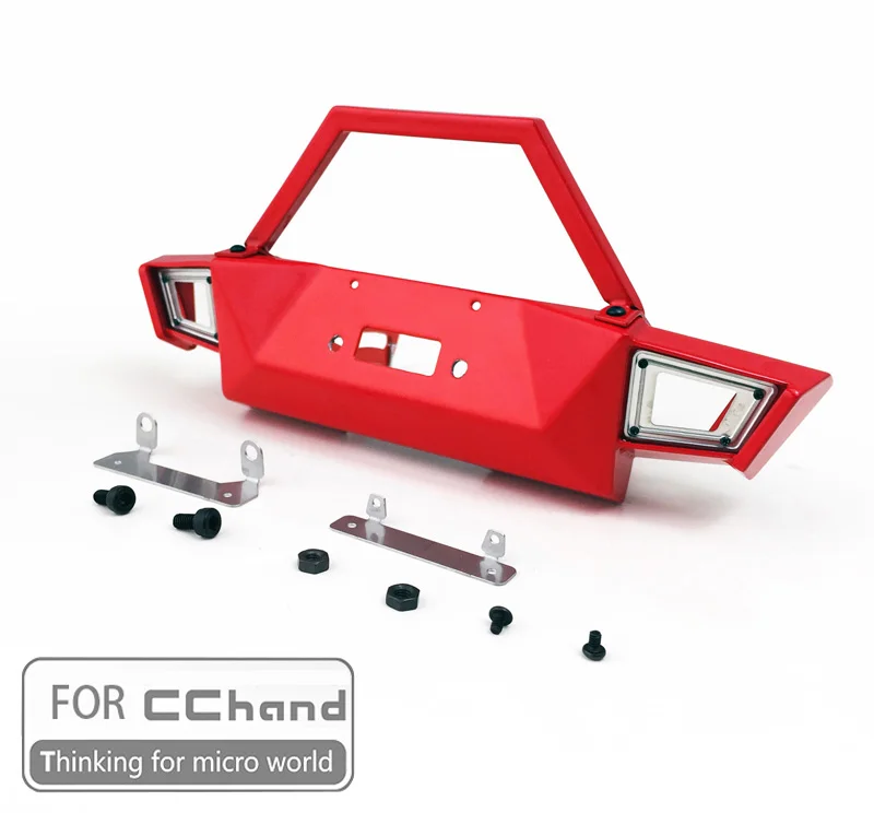 Металлический передний бампер для AXIAL SCX10 90046/90047 cherokee|Детали и аксессуары| |
