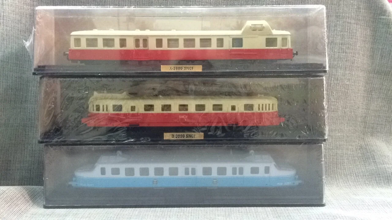 1:87 X-3800 SMCF Eurail Model Train Tram Display Box Packaging | Игрушки и хобби