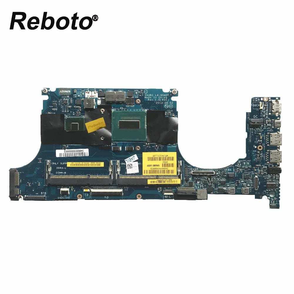 Высокое качество для DELL XPS 15 9530 Материнская плата ноутбука VAUB0 LA-9942P с SR15G i5-4200H Процессор DDR3L мб тестирование Быстрая