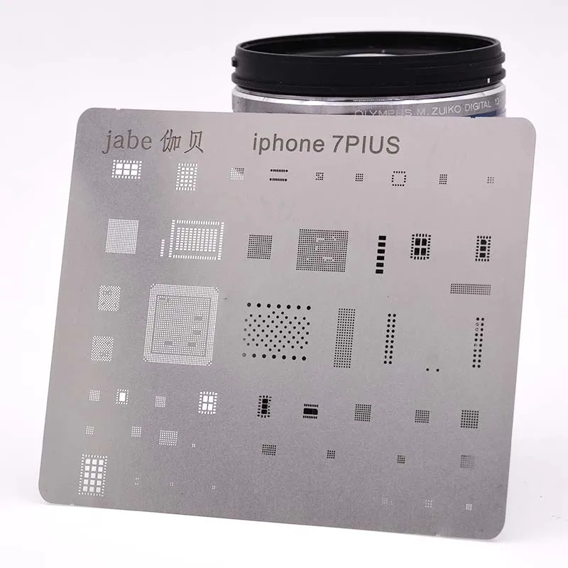 IC ремонт BGA Rework Reball реболлинг трафареты для iPhone X 8 Plus 7 6 Plus шаблон ремонт мобильного телефона инструменты прямого нагрева