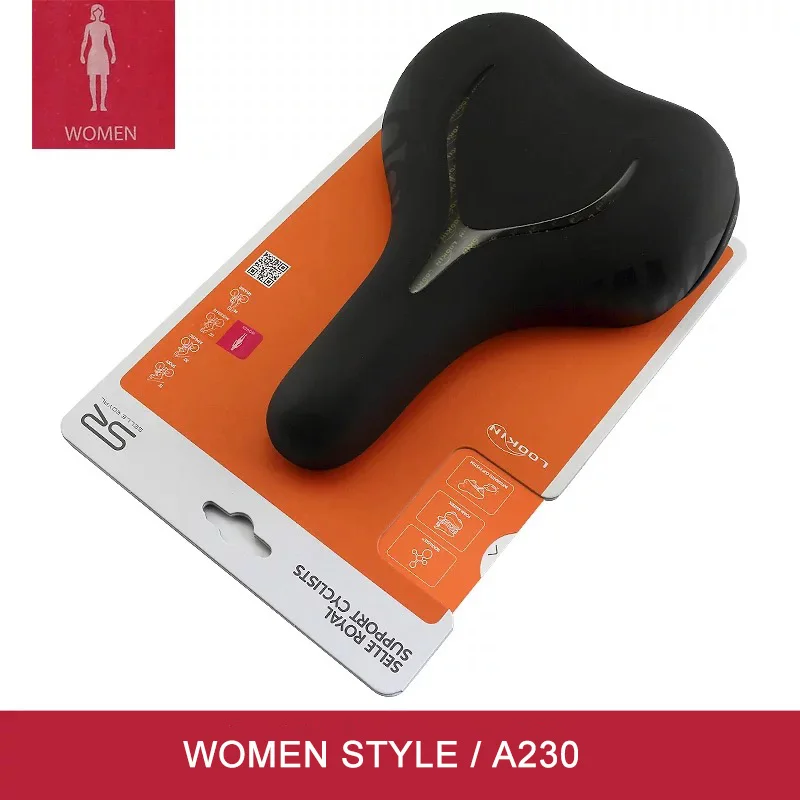 Selle Royal велосипедное седло MTB, силиконовая Удобная подушка для сидения, мягкое седло для женщин и мужчин, общие аксессуары для шоссейного велосипеда - Цвет: A230