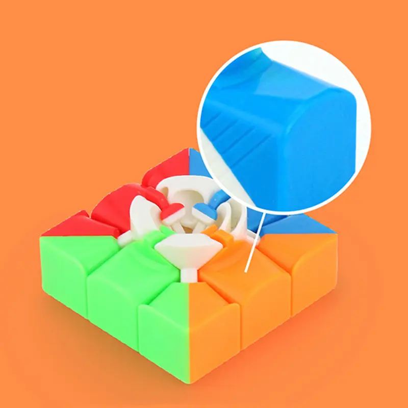 Мини 3x3x3 кубик рубика cube 4,5 см версия куб изысканный и матовый 45 мм меньше размер анти- sticky трек на поверхность трения