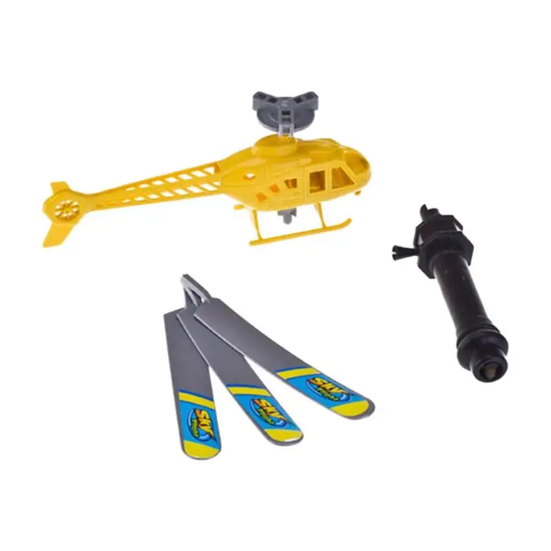 Hot Selling High Quality Plastic Hand Line Helicopter Toy Power Flying Sky Plane Toy Kid Playing Toy Children Kids Outdoor Toys