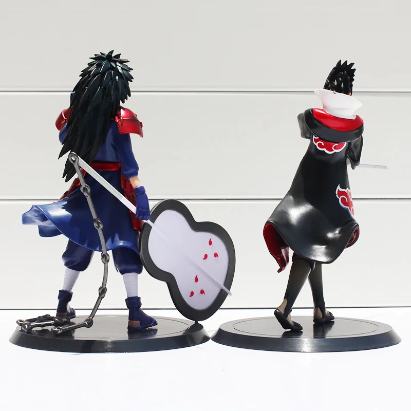 2 шт./лот 17 см Фигурки героев аниме модели игрушки|model toy|pvc action figureuchiha madara |