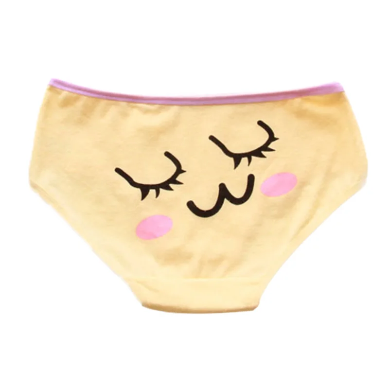 Женские шорты с принтом смайлика яркие цвета милые сексуальные трусы для девочек