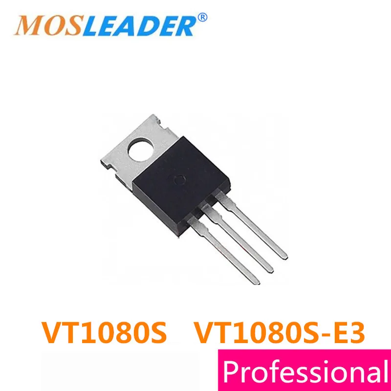 

Mosleader 50pcs TO220 VT1080S VT1080S-E3 DIP VT1080 VT1080S-E High qualuity