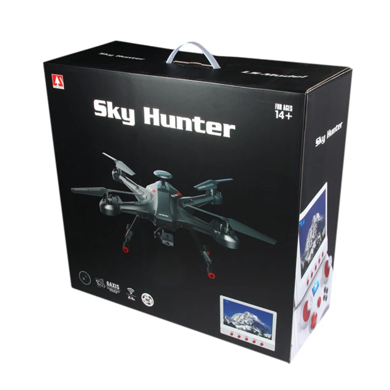 Lian Шэн Небесно Охотник LS 128 2 4G 4CH 6 ось FPV Квадрокоптер с безголовым режимом и