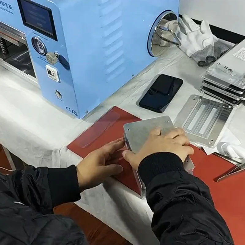 TBK-508 умный изогнутый ЖК-экран вакуумная ламинационная машина для Sumsung S9 S9+ S7 S10 S10+ Edge lcd OCA ремонт пузырьков для удаления