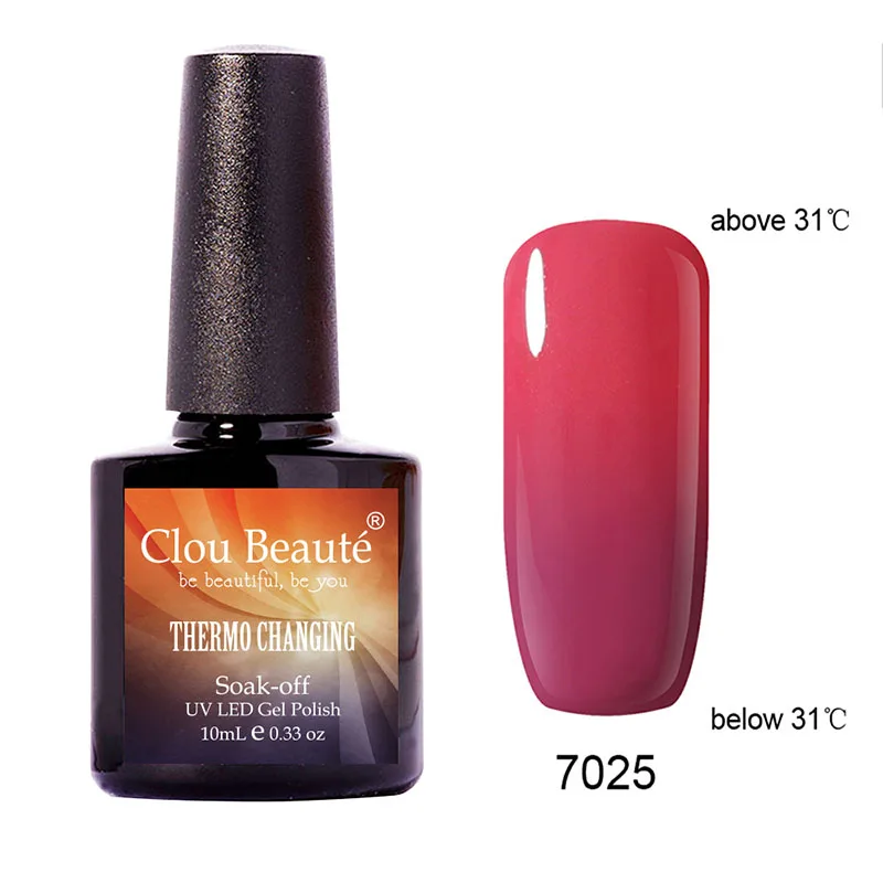 В продаже 24 цвета 10 мл Clou Beaute 1 штука быстрое замачивание СВЕТОДИОДНЫЙ УФ Гель лак