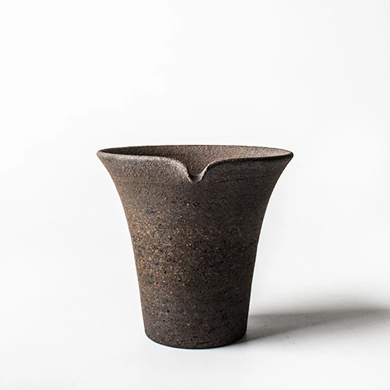 Японская винтажная чашка Zen для контрастной глины Женский чай чашки чая