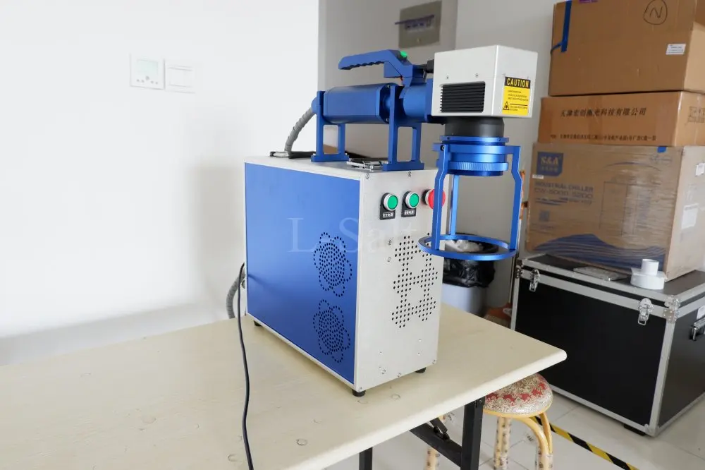 sheep ear tag laser marking machine fiber color printing price | Инструменты