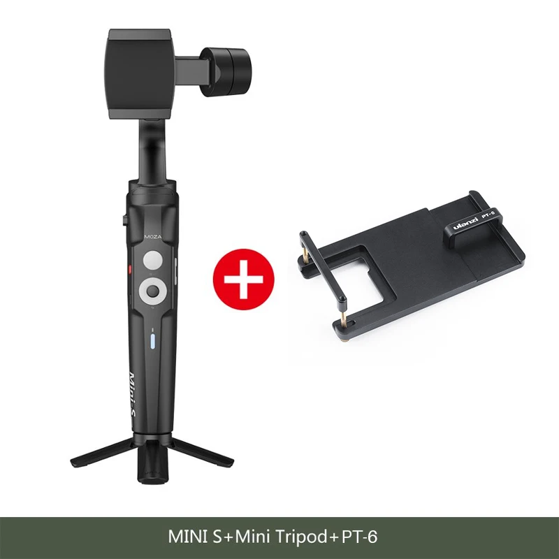 Mini-S Gopro Adapter Moza Mini S складной 3 оси смартфон Gimbal расширение StickHandheld Gimbal стабилизатор для iPhone Xs Max X samsung S10 S9 - Цвет: Mini-S Gopro Adapter