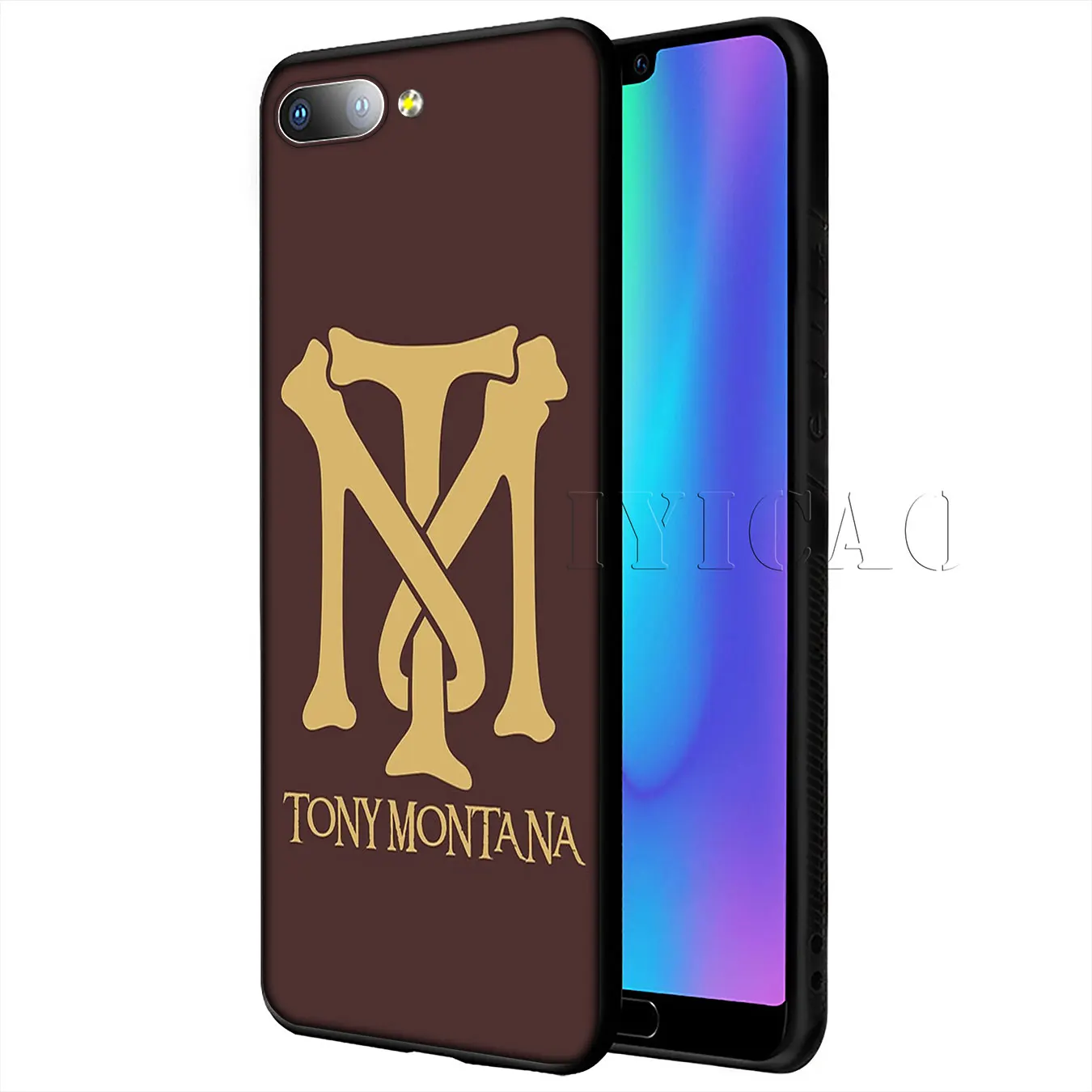 Scarface Tony Montana Luxury High-end Protector Case for Huawei Y9 Y7 Y6 Prime 2019 Honor 20 8C 8X 8 9 9X 10 Lite 7C 7X 7A Pro |