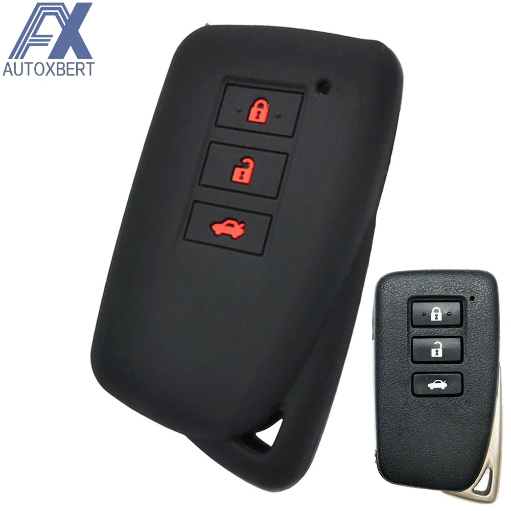 AX силиконовый чехол для ключей Fob Lexus IS ES GS NX GX RX LX RC 200 250 300 350 2014 2015 2016 безключевой