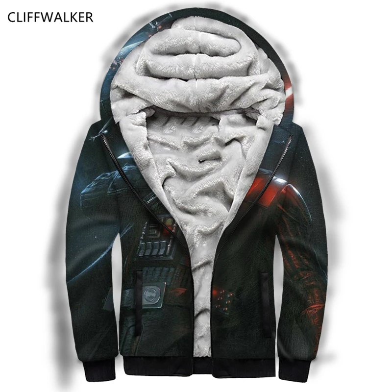 Дропшиппинг Звездные войны Дарт Вейдер 3D печати балахон осень-зима хип-хоп