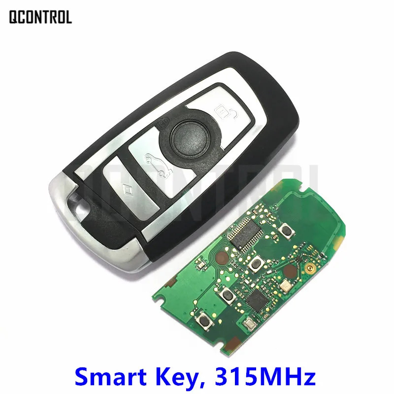QCONTROL 4 кнопки смарт ключ для BMW 1 3 5 7 серии CAS4 + частота системы 315 МГц|key for|key for bmwkey key