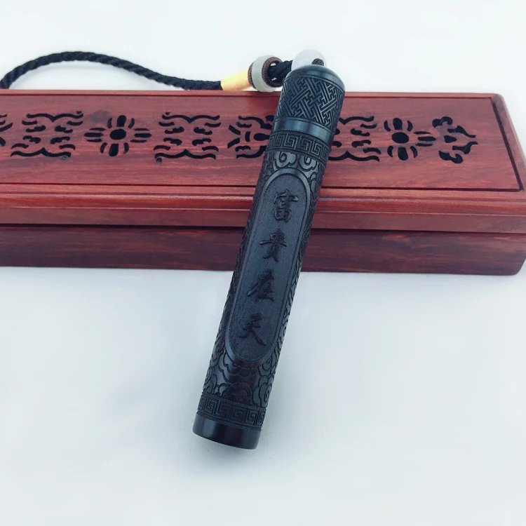 Черный сандаловое дерево usb зарядка дующий воздух Интеллектуальный ветрозащитный Резьба по дереву винтажная Индукционная Зажигалка для прикуривателя легко носить с собой