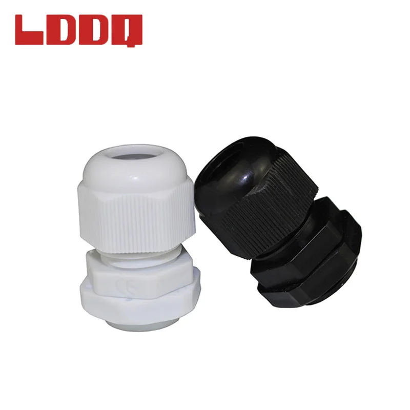 LDDQ 10 шт. нейлоновая пластиковая Водонепроницаемая кабельная втулка PG11 для кабеля