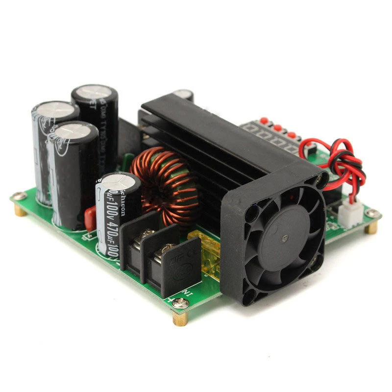 JFBL Горячая DC BST900W CNC повышающий преобразователь 8 60 в 10 120 В Солнечная зарядка CVCC