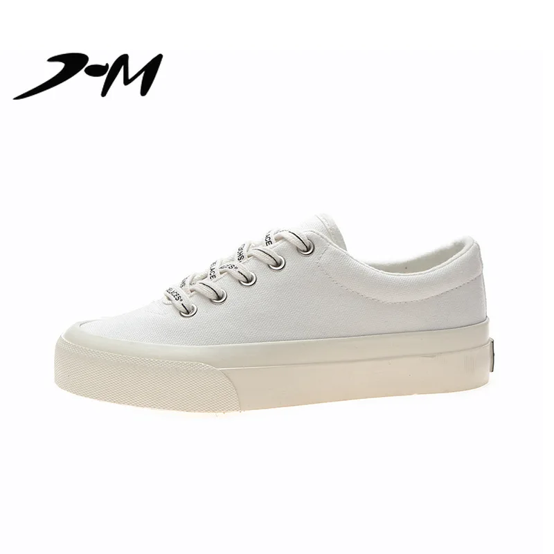 Женская Белая обувь для отдыха новая версия весенних кроссовок парусиновая