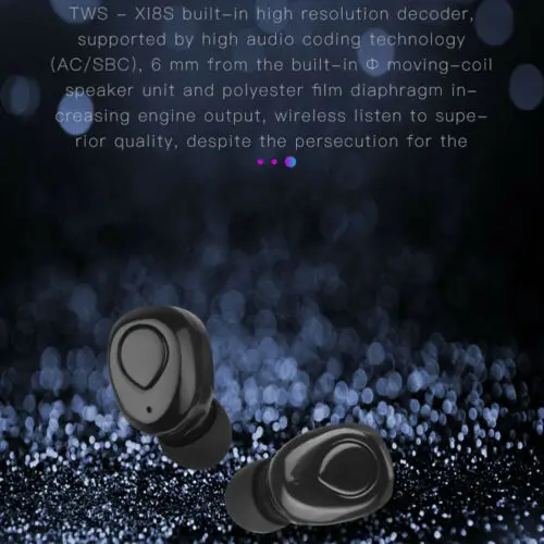 Беспроводные TWS Мини bluetooth 5 0 стерео наушники водонепроницаемые