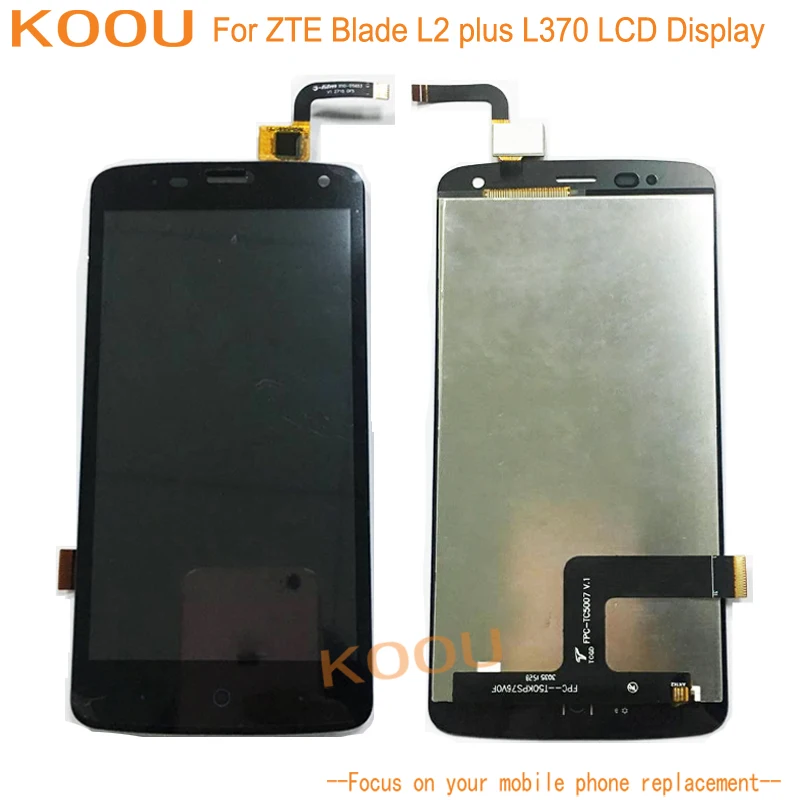 Сенсорный экран и ЖК-дисплей для zte Blade L2 Plus L370 ЖК-экран Сенсорная панель дигитайзер сборка Замена для zte Blade L370