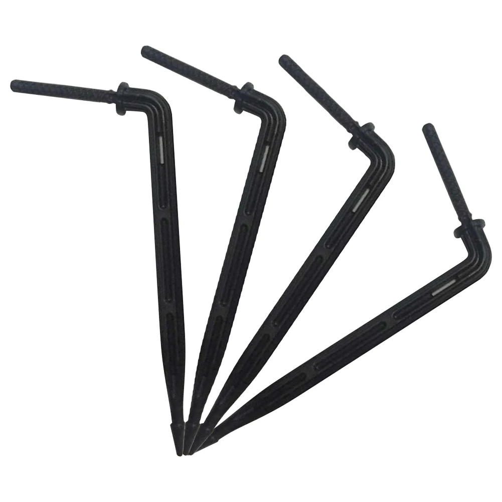 20 шт Капельное оросительное оборудование Форсунка изогнутая стрелка Micro цветы