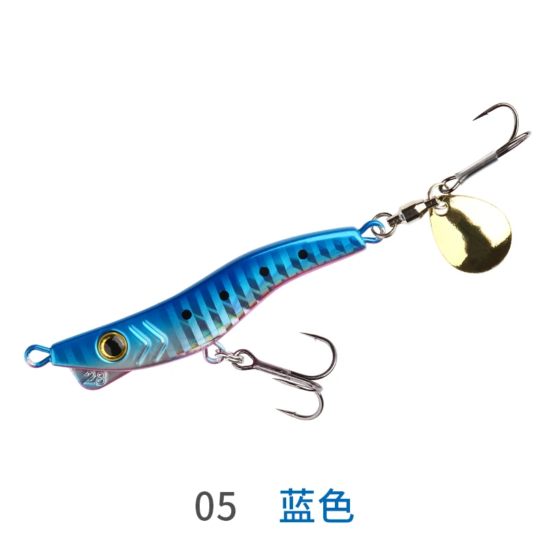 5 шт. новый дизайн свинцовый джиг-приманка FUNADAIKO для джиггинга металлический джиг
