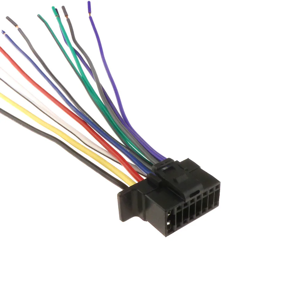 Atocoto 16 Булавки Plug Жгуты проводки для Sony wx-gt90bt cdx-gt710hd mex-gs600bt автомобиля Радио аудио стерео разъем Провода кабель