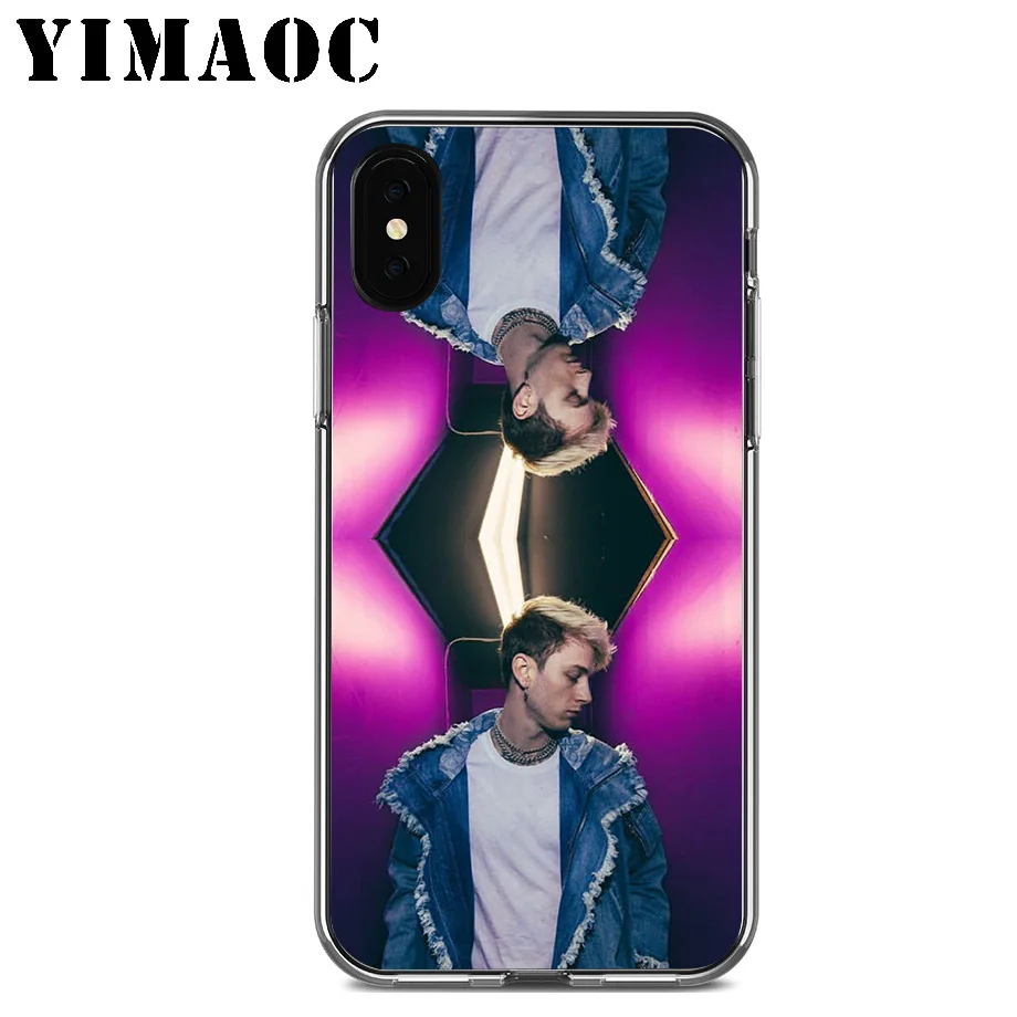 YIMAOC MGK пулемет Келли Мягкий силиконовый чехол для Apple Iphone 11 Pro Xr Xs Max X 10 8 Plus 7 6S 6 SE 5S 5