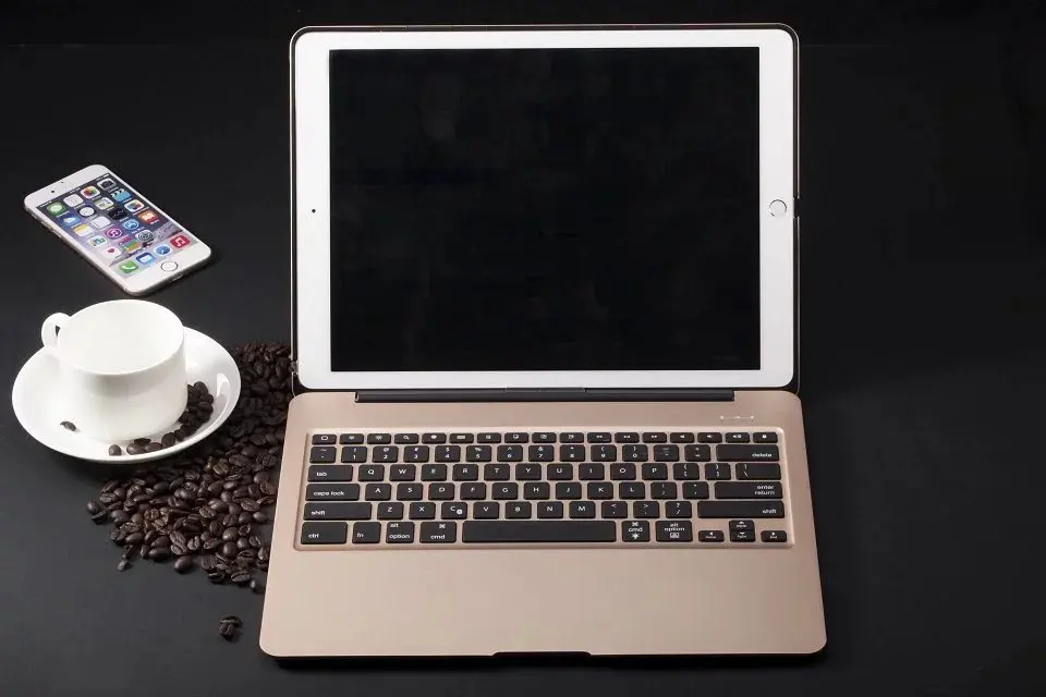 Алюминий Клавиатуры Обложка Case с 7 Цветов Подсветка Беспроводная Bluetooth