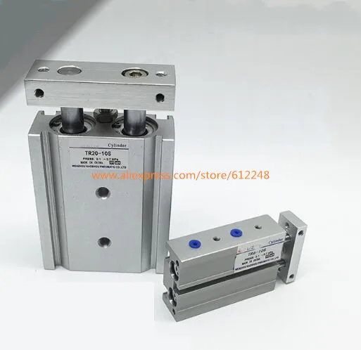 Пневматический цилиндр с двойным валом и стержнем TR20x10 TR20x20 TR20x30 TR20x40 TR20x50 |