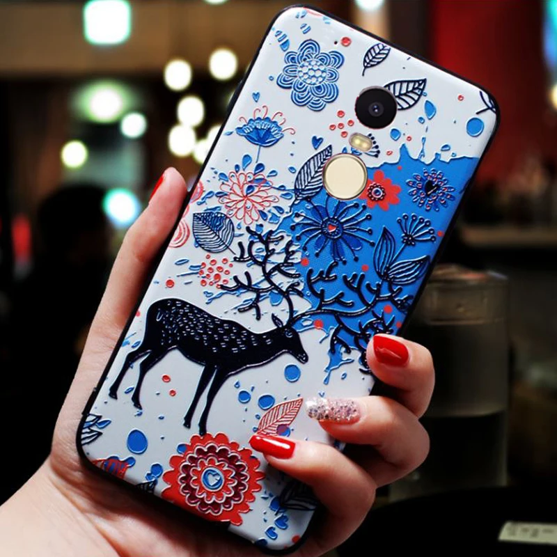 YonLinTan 3D Phone coque cover case For Xiaomi Redmi Note 4 x 4x Note4 pro on Cartoon Silicone luxury Silicon back phone cases |