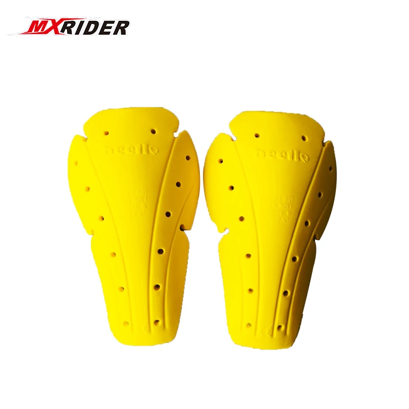 Hot Sale Motorcycle Soft Armour Kit Shoulder Elbow Knee Protector Pad Yellow Type A for motorcycle jacket men | Автомобили и