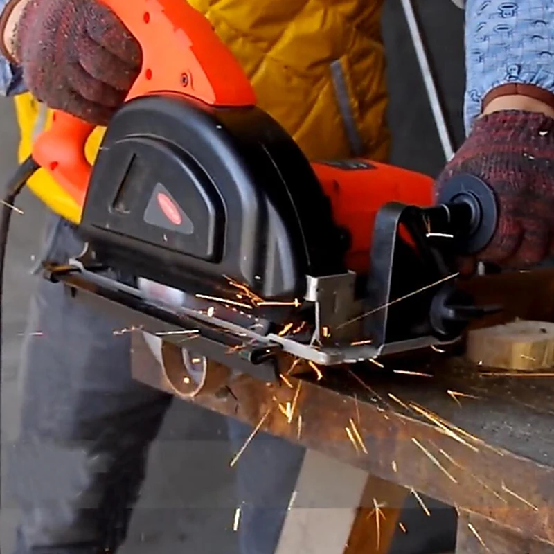 

2200W portable metal saw multi-function cutting machine saw steel. Iron plate cutting electromechanical circular saw