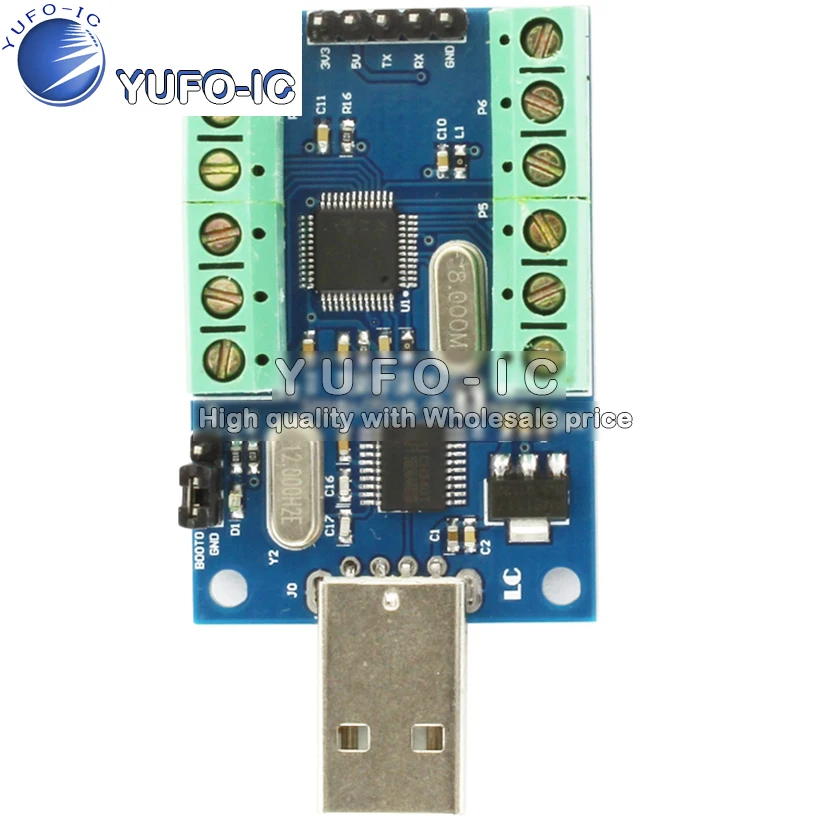 Интерфейс USB 10 канальный канал 12Bit AD выборка данных STM32 коммуникационная плата