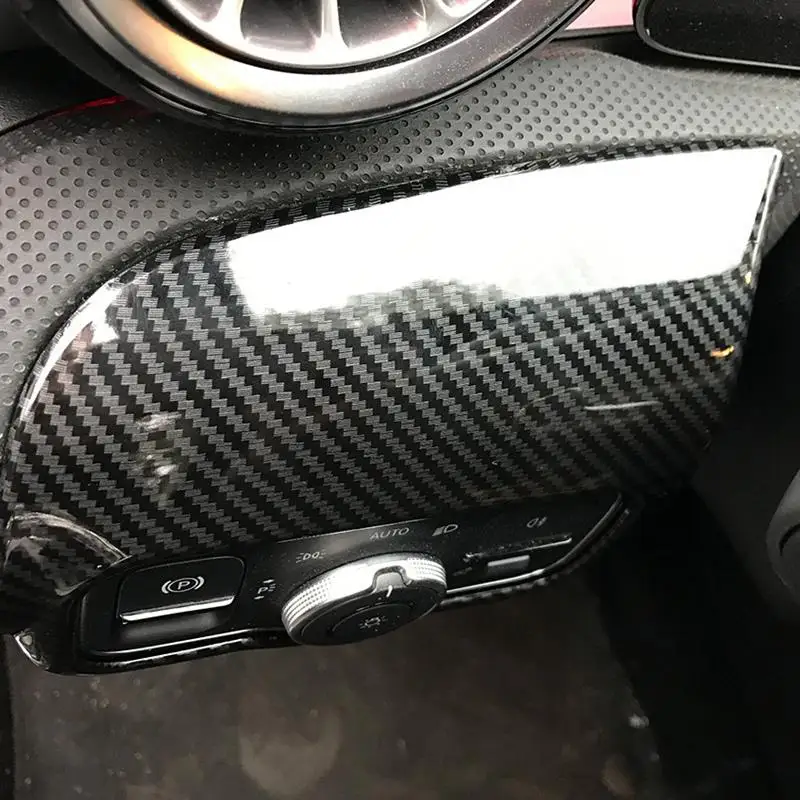 Автомобильный светильник, панель управления, накладка, наклейка для Mercedes Benz a Class W177 C118 A180 A200 A220 Cla200, аксессуары для стайлинга автомобилей