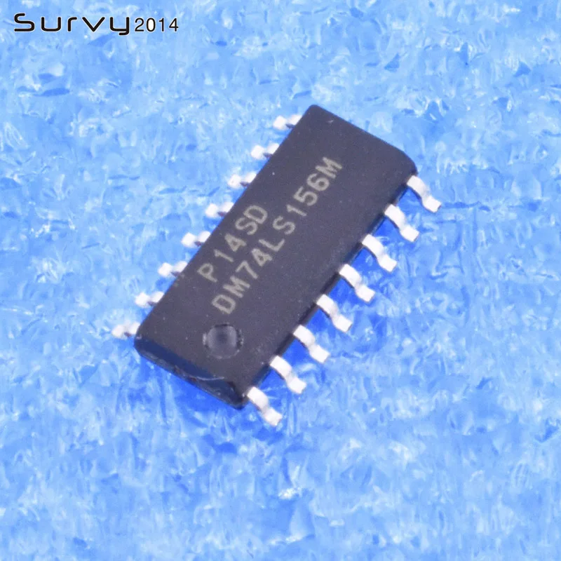 5/10 шт DM74LS156M SOP 16 2 линия к 4 линии декодеры/Demultiplexers IC US|Интегральные схемы| |