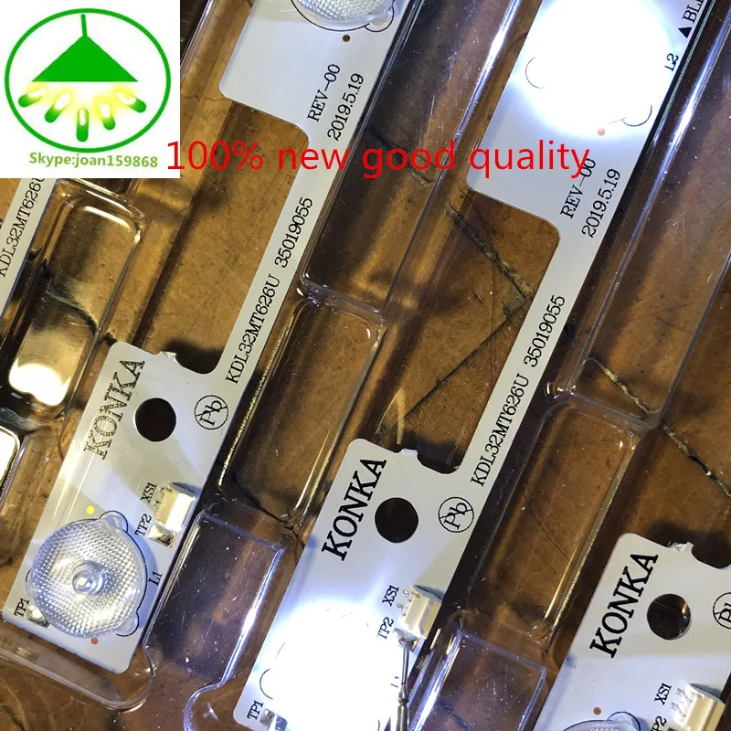 100% новый хорошее качество 100 шт. (50 * 3LED 6 в + 50 4LED в) светодиодная подсветка для