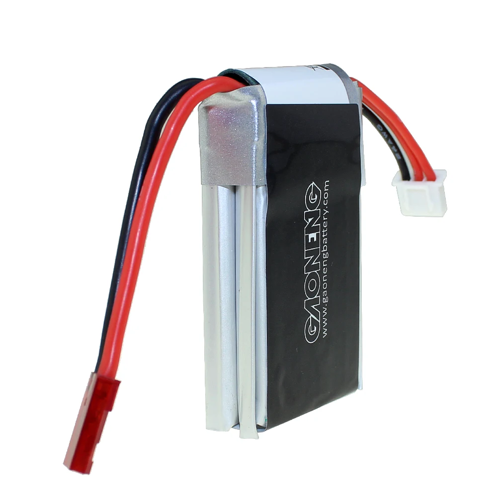 2 шт. Gaoneng 2S 450 мАч 80C/160C Lipo батарея JST XT30 разъем микро самолет мини Квадрокоптер FPV гоночный Дрон батарея для Emax babyhawk