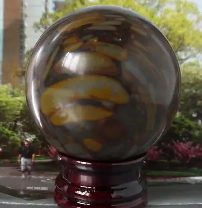 SUIRONG---802 + АЗИАТСКИЙ КВАРЦ зеленый бамбук Змеиный нефрит КРИСТАЛЛ целебный шар