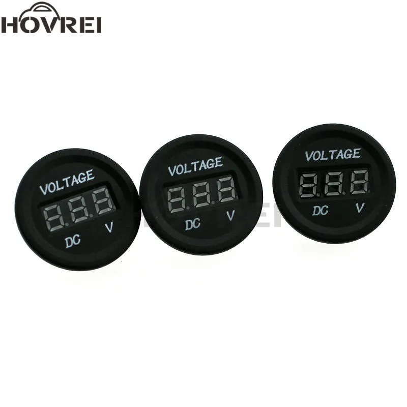 10 шт./лот Универсальный Мотоцикл Авто Грузовик цифровой дисплей красный