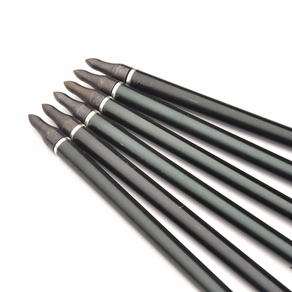 Алюминиевая стрела для стрельбы из лука 30 дюймов 500 стрел OD 7 8 мм со сменными