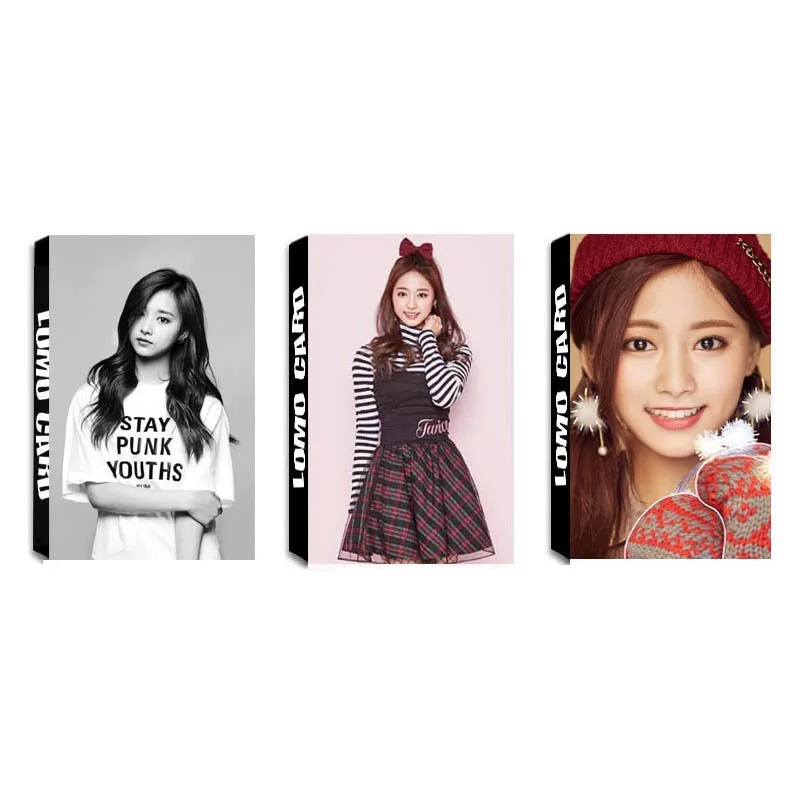 KPOP TWICE CHEER UP Tzuyu альбом ломо карты K POP Новая мода само сделанная бумага фото карта