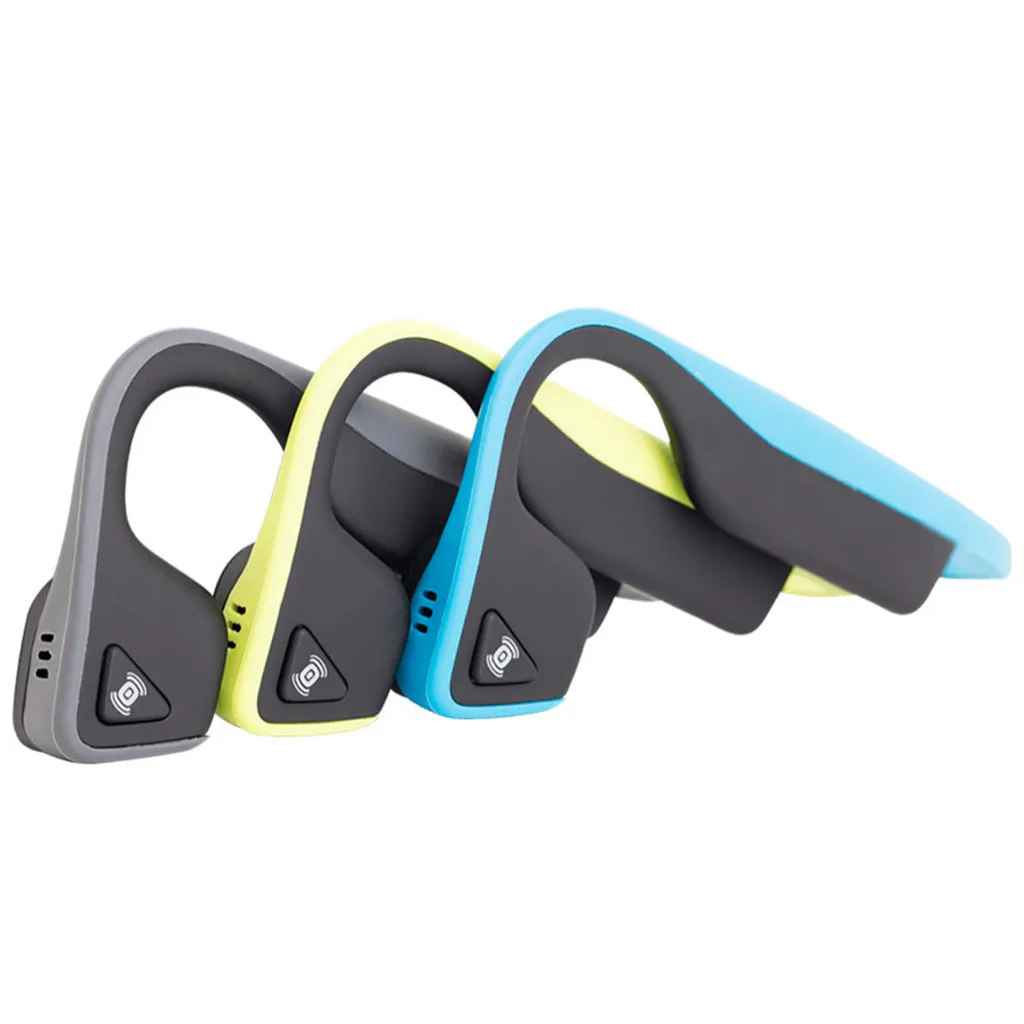 

Bone Conduction As600 Trekz Air Wireless Stereo Headphone Bluetooth Headset Sports Earphone With Mic Running By Aftershokz
