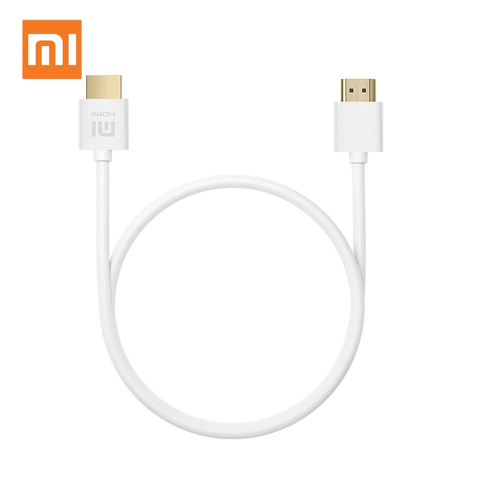 Оригинальный HDMI кабель Xiaomi 3 М 1 5 м 4K HD с поддержкой 3D 24K позолоченный штекер 18