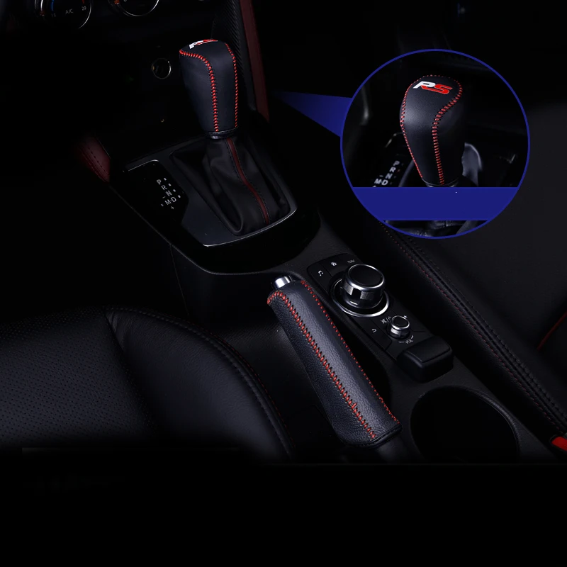 

for mazda cx-3 AT 2018 gear ball cover / hand brake cover