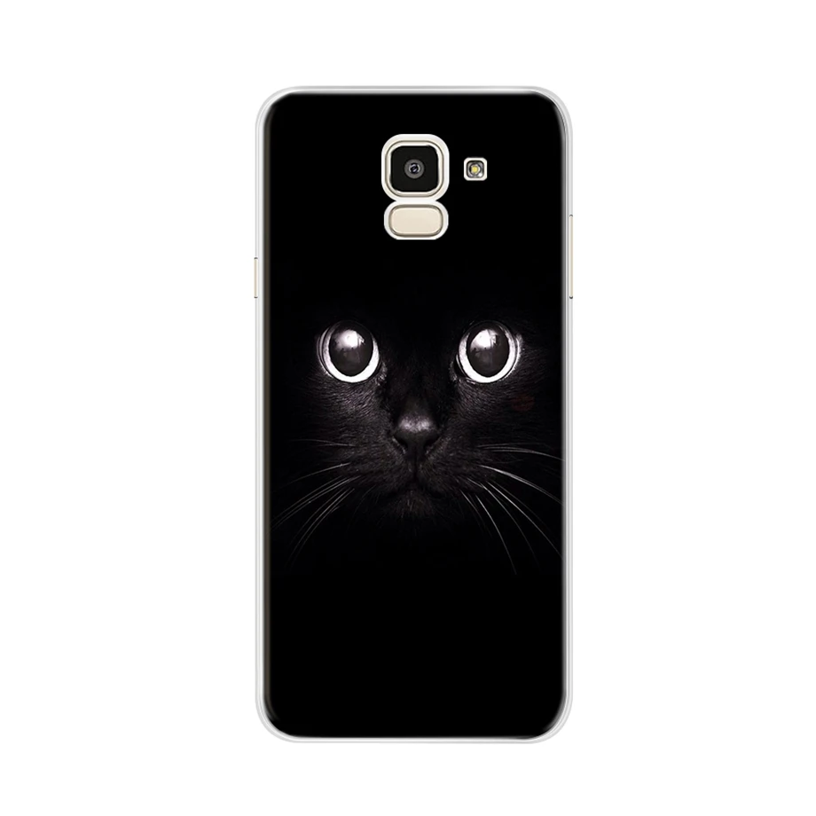 Чехол для телефона samsung Galaxy j6 Мягкий силиконовый чехол для защиты Fundas samsung j6 Plus j600f j610f Capas чехол